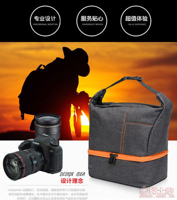 专业摄影包新选择 厂家直销新款休闲斜跨摄影包，一件代发服务